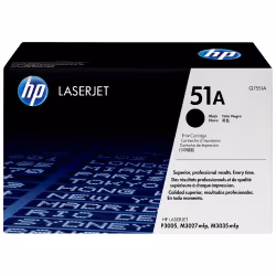 HP 51A toner LaserJet noir authentique, 6500 pages, Noir, 1 pièce(s)