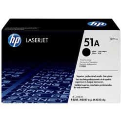HP 51A toner LaserJet noir authentique