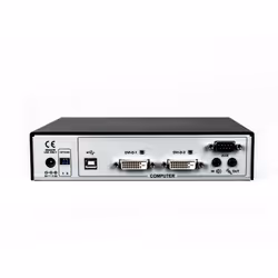 Vertiv Avocent 1 Ordinateur(s) - 100 m Gamme - WUXGA - 1920 x 1200 Résolution vidéo maximale - 2 x Réseau (RJ-45) - 1 x USB - 2 x DVI - Bureau, Montable en rack