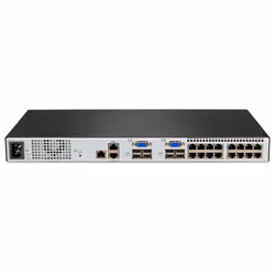 Vertiv Avocent AV 3216 commutateur écran, clavier et souris Grille de montage Noir - Vue supplémentaire 4