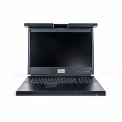 Vertiv Avocent 16 Ordinateur(s) - 47 cm (18,5") LED - UXGA - 1600 x 1200 - 16:9Port PS / 2USBVGA - Clavier - Pavé tactile - 120 V AC, 230 V AC Input Voltage - 1U Haut - PC