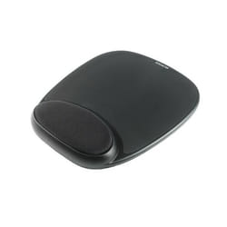 Kensington Tapis de souris en gel, repose-poignets intégré, noir