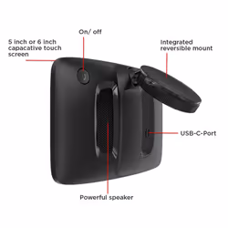 TomTom GO Classic navigateur Fixé 15,2 cm (6") Écran tactile Noir - Vue supplémentaire 8