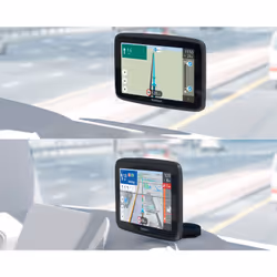 TomTom GO Camper Tour navigateur Fixé 15,2 cm (6") Écran tactile Noir