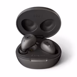 KEF Mu3, Sans fil, Appels/Musique, 20 - 20000 Hz, Écouteurs, Charbon de bois