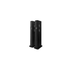 Enceintes connectées Hi-Fi KEF LS60 Wireless Noir vendues à la paire