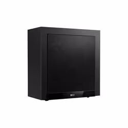 KEF T2, Caisson de basse actif, 30 - 250 Hz, 25 cm, 25,4 cm (10"), Noir, Secteur