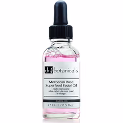 Huile Visage à la Rose Marocaine avec Acide Hyaluronique et Vitamine C