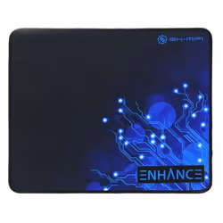 Enhance GX-MP1 XL, Noir, Bleu, Image, Tissu, Caoutchouc, Base antidérapante, Tapis de souris de jeu