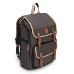 GOgroove Grey Camera Backpack sac à dos Sac à dos normal Gris Tissu, Nylon