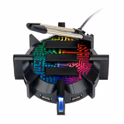 Enhance ENPCGHB100BKEW, USB 2.0, USB 2.0, Noir, 104,89 g, 1 pièce(s), Boîte