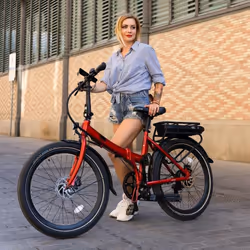 Legend eBikes Siena Rouge Aluminium 24" 21 kg Lithium-Ion (Li-Ion) - Vue supplémentaire 4