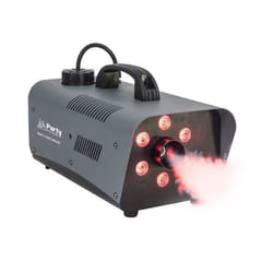 MACHINE A FUMEE 1200W AVEC 6 LED RVB + 2 TELECOMMANDES FILAIRE ET SANS FIL - PA DJ SONO LED CLUB BAR DISCOTHEQUE SOIREE DANSANTE