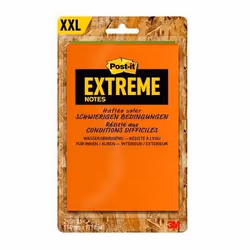 Post-It Extreme Rectangle 25 feuilles Auto-adhésif