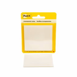 Post-It 600-TRSPT, Carré, Transparent, 73 mm, 73 mm, 36 feuilles