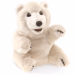Folkmanis Bear, Sitting Polar, Marionnette manuelle, Animal, 1 pièce(s)