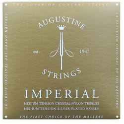 Augustine Imperial Red Medium Classique 6 pièce(s) Nylon Guitare