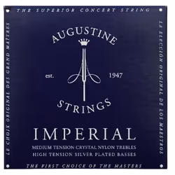 Augustine Imperial Blue Hard, Guitare, Nylon, Classique, 6 pièce(s)