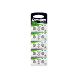 Pack de 10 piles Camelion Alcaline AG8LR1120LR55191SR1120WGP91A391 0% Mercury/Hg - 0639737492446