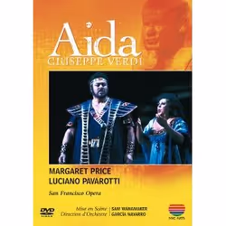 Warner Music Luciano Pavarotti - Verdi: Aida, DVD, Classique, DVD, Luciano Pavarotti, Support physique, Adulte, 1 disques