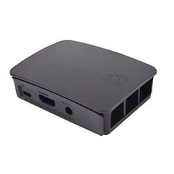 Raspberry Pi RPI3-CASE-BLK-GRY accessoire pour carte de développent Logement Noir, Gris