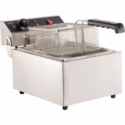 Friteuse électrique - COMBISTEEL - 6 Litres - 3 kW - 1 panier - Électrique