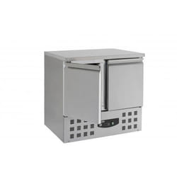 Table réfrigérée positive 2 portes - Combisteel - Compact Line - 257L - Acier inoxydable