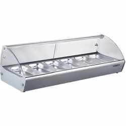 Vitrine Chaude - 6 x GN 1/3 - Combisteel