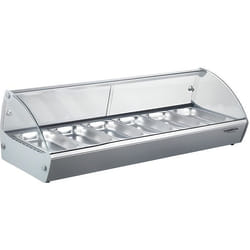 Vitrine Chaude - 6 x GN 1/3 - Combisteel