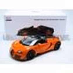 Voiture Miniature de Collection - RASTAR 1/18 - BUGATTI Veyron Grand Sport - Orange - 43900OR