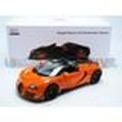 Voiture Miniature de Collection - RASTAR 1/18 - BUGATTI Veyron Grand Sport - Orange - 43900OR