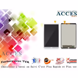 ecran lcd complet vitre tactile samsung T580 T585 blanc Galaxy TAB A 101