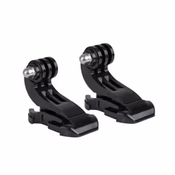 2 Adaptateurs verticales en J pour GoPro Hero 4/3 + /3/2/1 Fixation Mount Accessoires Go Pro