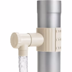 Récupérateur / Collecteur deau de pluie Sable + scie pour descente de 75 à 100 mm