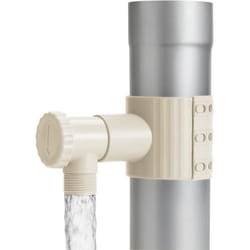 Récupérateur / Collecteur deau de pluie Sable + scie pour descente de 75 à 100 mm