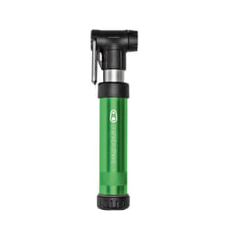 Crankbrothers Gem Aluminium, Noir, Vert Pompe à main
