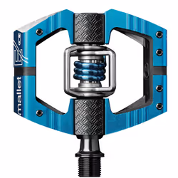 Crankbrothers Mallet E, Mountain bicycle (MTB), Aluminium, Noir, Bleu, 419 g, 2 pièce(s)