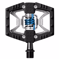 Crankbrothers Double Shot 2, Vélo de route, Aluminium, Noir, Pédales plate-forme, 395 g, 2 pièce(s)