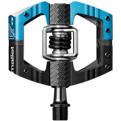 Crankbrothers Mallet E LS pédale de bicyclette Noir, Bleu 2 pièce(s)