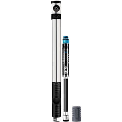 Crankbrothers Klic Hp Gauge + Co2 Argent Pompe à main