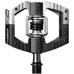 Crankbrothers Mallet E LS pédale de bicyclette Noir, Argent 2 pièce(s)