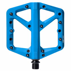 Crankbrothers Stamp 1 Large, Mountain bicycle (MTB), Acier, Composite, Bleu, Pédales plate-forme, 329 g, 2 pièce(s)