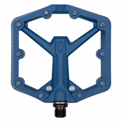 Crankbrothers Stamp 1 Gen 2, Composite, Nylon, Bleu, Acier Chromoly 4140 (CrMo), Pédales plate-forme, 111 mm, 114 mm