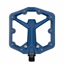 Crankbrothers Stamp 1 Gen 2, Composite, Nylon, Bleu, Acier Chromoly 4140 (CrMo), Pédales plate-forme, 100 mm, 100 mm