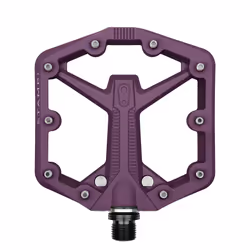 Crankbrothers Stamp 1 Gen 2, Composite, Nylon, Violet, Acier Chromoly 4140 (CrMo), Pédales plate-forme, 100 mm, 100 mm