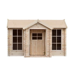 Maisonnette en Bois pour enfant - TIMBELA - M520 - Pin /dépicéa 19 mm - H151 x 235 x 175 cm