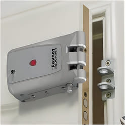 Verrou invisible électronique double moteur avec 4 télécommandes - Argent - RLP4S - Remock Lockey Pro