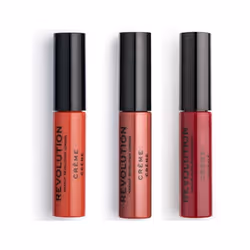 Makeup Revolution - Lot de 3 Rouge à Lèvres Crème - 107 RBF/ 124 Gone Rogue/ 147 Vampire -