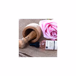 Huile Visage à la Rose Marocaine avec Acide Hyaluronique et Vitamine C