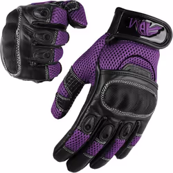 Gants Moto Femme Homologués CE Cuir Été Mi-saison Tactile Gants Moto Scooter Femme Taille XS S M L Marquage CE Noir Rose Viol ...
